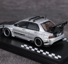 Load image into Gallery viewer, IHCM 1:64 Silver Carbon Lancer EVO 9 IX GSR Sports Model Diecast Metal Car New Collection
