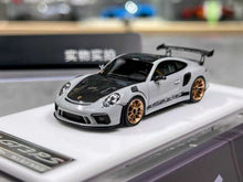 Load image into Gallery viewer, 1:64 CL Gray 911 GT3 RS 991.2 Racing Sports Model Diecast Resin Car New Collection
