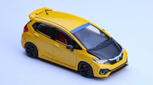 Load image into Gallery viewer, MG 1:64 Yellow Carbon JDM Fit GK5 RS Figure Sports Model Diecast Metal Car New Collection
