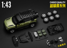 Load image into Gallery viewer, CCA 1:43 Defender 110 SUV Diecast Metal Car DIY Toy Tuning Assembly Set

