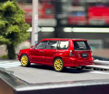 Load image into Gallery viewer, Fiberrun 1:64 HEC Red Forester SG9 STI SUV Sports Model Diecast Metal Car New Collection
