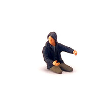 Load image into Gallery viewer, 1:64 Painted Figure Mini Model Miniature Resin Diorama Racing Toy Car Racer Red
