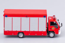 Load image into Gallery viewer, GCD 1:64 Red Rescue Fire Engine Van Truck Model Diecast Metal Car New
