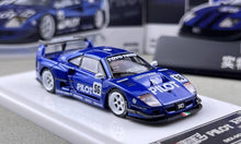 Load image into Gallery viewer, DK 1:64 Blue Pilot LBWK F40 #56 Racing Sports Model Diecast Metal Car New Collection
