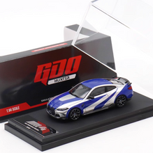 Load image into Gallery viewer, TM GDO 1:64 Silver Blue M4 Coupe Racing Sports Model Diecast Metal Car New
