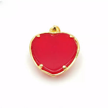 Load image into Gallery viewer, Nature Jade Love Pendant Necklace Gift Jewelry charm Blessing Adore Jewelry a

