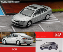 Load image into Gallery viewer, JKM 1:64 Silver Mazda 6 Sports Sedan 2008 Model Toy Metal Car BN
