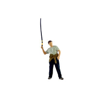 Load image into Gallery viewer, 1:64 Painted Figure Mini Model Miniature Resin Diorama Go Fishing Fisherman Toy
