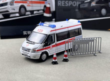 Load image into Gallery viewer, Shadow 1:64 White Ambulance Transit Van Model Diecast Metal Car New Collection

