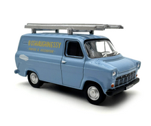 Load image into Gallery viewer, 1:76 Blue Transit MK1 Mini Van Painter Classic Model Diecast Metal Car New Collection
