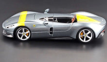 Load image into Gallery viewer, Bburago 1:24 Silver Monza SP1 Racing Sports Model Toy Diecast Metal Car BN
