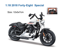 Load image into Gallery viewer, Maisto 1:18 2018 Forty Eight Special Sports Model Diecast Metal Motorcycle New Collection
