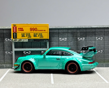 Load image into Gallery viewer, CM 1:64 Green RWB 964 Widebody Classic Sports Model Diecast Metal Car New
