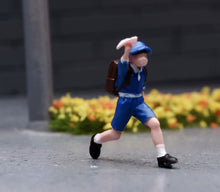 Load image into Gallery viewer, 1:64 Painted Figure Model Miniature Resin Diorama Scene Sand Boy Flies A Plane
