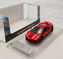 Load image into Gallery viewer, 1:64 Prism Red 488 Widebody Sports Model Diecast Metal Car New Collection
