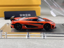 Load image into Gallery viewer, FH 1:64 Orange Agera RS Sports Model Diecast Metal Car BN
