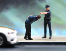 Load image into Gallery viewer, 1:64 Painted Figure Model Miniature Resin Diorama Sand Crimal Offender Hostage Collection
