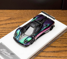 Load image into Gallery viewer, HH 1:64 Purple Zonda Tricolore Sports Model Diecast Metal Car New Collection
