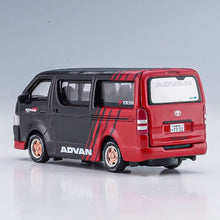 Load image into Gallery viewer, TINY 1:76 Black Advan Toyota Hiace Delivery Van Model Toy Metal Car BN
