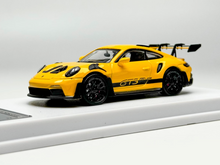 Load image into Gallery viewer, 1:64 LMLF Yellow 911 992 GT3 RS Racing Sports Model Diecast Metal Car New Collection
