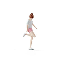 Load image into Gallery viewer, 1:64 Painted Figure Mini Model Miniature Resin Diorama People Sand Pink Girl
