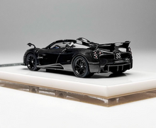 Load image into Gallery viewer, HH 1:64 Black Carbon Huayra Tricolore Convertible Model Diecast Metal Car New Collection
