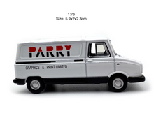 Load image into Gallery viewer, 1:76 White Mini Delivery Van Classic Model Diecast Metal Car New Collection

