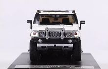 Load image into Gallery viewer, 1:64 LuLu White H2 ORV SUV Pickup Truck Sports Model Diecast Metal Car New Collection
