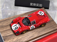 Load image into Gallery viewer, DMH 1:64 Red 1967 330 P4 #19 Hard Top Sports Model Diecast Resin Car New Collection
