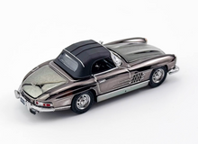 Load image into Gallery viewer, YS 1:64 Plating Gray 300SL W198 Convertible Sports Model Diecast Metal Car New Collection
