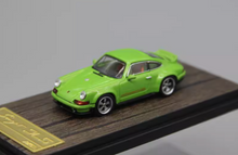 Load image into Gallery viewer, HKM 1:64 Green Singer DLS 911 964 Racing Sports Model Diecast Metal Car New
