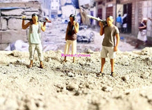 Load image into Gallery viewer, 1:64 Painted Figure Model Miniature Resin Diorama Sand Armed Forces Soldier Toy
