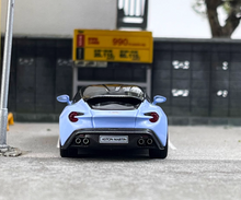 Load image into Gallery viewer, King 1:64 Blue Vanquish Zagato Hatchback Sports Model Diecast Metal Car New Collection
