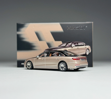 Load image into Gallery viewer, Masdi 1:64 Black Gold A8L Horch Luxury Sedan Sport Model Diecast Metal Car New Collection
