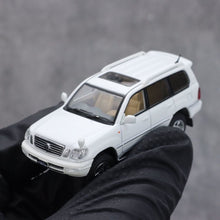 Load image into Gallery viewer, GCD 1:64 White Land Cruiser Cygnus V6 SUV ORV Model Diecast Metal Car New Collection
