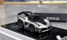 Load image into Gallery viewer, KR 1:64 Silver Fxxk EVO Q Cute Sports Model Diecast Resin Car New Collection
