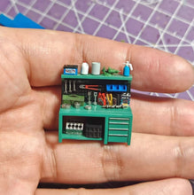 Load image into Gallery viewer, 1:64 Painted Figure Model Miniature Resin Sand Toy Repair Tool Rack Shelf Repair
