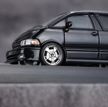 Load image into Gallery viewer, Mortal 1:64 Black Previa Mini Van MPV Sports Model Diecast Metal Car New Collection

