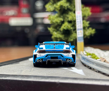 Load image into Gallery viewer, Minigt 1:64 Blue Huracan GT Gravity Sports Model Diecast Metal Car New Collection
