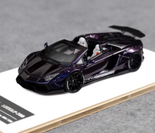 Load image into Gallery viewer, FW 1:64 Purple Aventador LP700 Convertible LBWK Sport Model Diecast Resin Car
