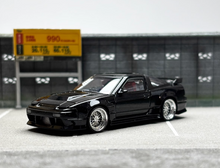 Load image into Gallery viewer, MT 1:64 JDM Black Silvia S13 180SX Type X Sports Model Diecast Metal Car New
