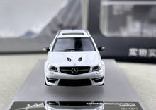 Load image into Gallery viewer, King 1:64 White C63 S204 Wagon Touring Sports Model Diecast Metal Car New Collection

