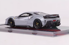Load image into Gallery viewer, U2 1:64 Gray Novitec 488 Pista Racing Sports Model Diecast Resin Car Box New
