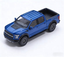 Load image into Gallery viewer, SC 1:64 Blue F150 Raptor Pickup Truck Sports Model Diecast Metal Car New Collection
