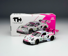 Load image into Gallery viewer, TH 1:64 Pink Iron 911 GT3 R #85 24Hr Sports Model Diecast Metal Car New Collection
