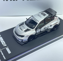 Load image into Gallery viewer, PSC 1:64 Silver Impreza STI X 10 Widebody Sports Model Diecast Metal Car New Collection
