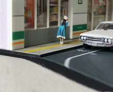 Load image into Gallery viewer, 1:64 Painted Figure Model Miniature Resin Diorama Sand Pretty Woman GIrl Dress
