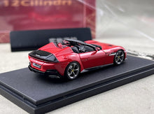 Load image into Gallery viewer, PK 1:64 Red 12C Spider Convertible Sports Model Diecast Metal Car New Collection
