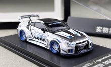 Load image into Gallery viewer, MC 1:64 White GTR R35 LBWK RR Sports Model Diecast Metal Car New Collection

