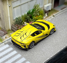 Load image into Gallery viewer, BBR 1:64 Yellow 812 Competitizone Racing Sports Model Diecast Metal Car New Collection
